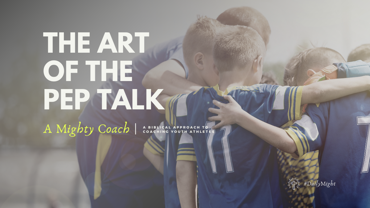 The Art of the Pep Talk Blog Cover